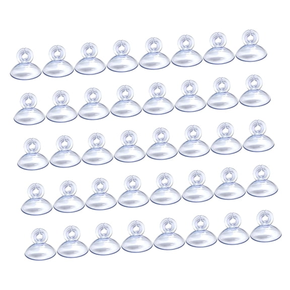 40pcs Suction Hooks for Light Chain High Grip Force Easy Install Smooth Surfaces