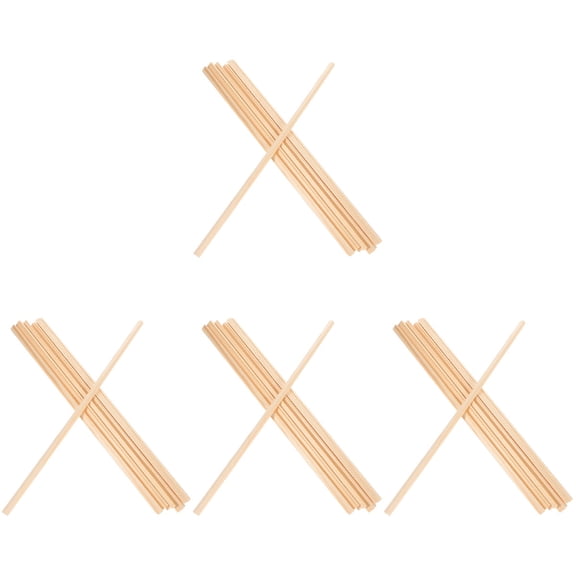 40pcs Wooden Window Decorative Trim Wooden Window Screen Molding Trim DIY Wood Strip