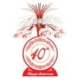 thumbnail image 1 of 40th Anniversary Centerpiece Party Accessory (1 count) (1/Pkg), 1 of 2