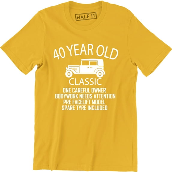 40th Birthday Classic Gift Retro 40 Year Old 1978 Men's T-Shirt