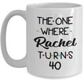thumbnail image 1 of 40th Birthday Coffee Mug Turning 40 Birthday 40th Bday Gift Idea For Women Men Him Her Friend Happy Birthday Party 40 Year Old Tea Cup, 1 of 2