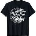 thumbnail image 1 of 40th Birthday Cruise Squad Matching Party Family women T-Shirt, 1 of 4