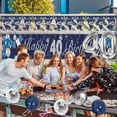 thumbnail image 1 of 40th Birthday Decorations, Navy Blue Silver 40th Happy Birthday Banner with Balloons, Men 40 Years Old Birthday Backdrop Yard Signs Forty Birthday Decor Supplies, 1 of 7