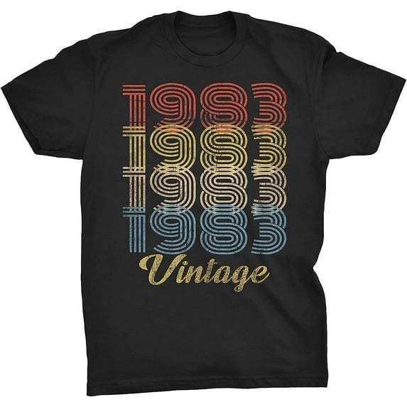 40th Birthday Gift Shirt for Men - Vintage 1983 Retro Birthday - 40th Birthday Gift