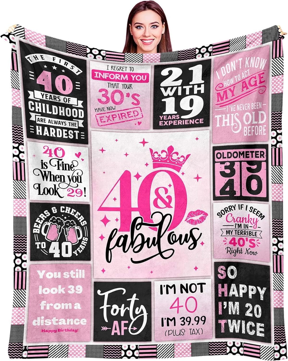 40th Birthday Gifts for Women, 40 Year Old Birthday Gifts for Women