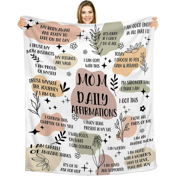 40th Birthday Gifts Women Blanket 60”X50”, Unique Happy 50th Birthday Throw Blanket, 40 Years Old Birthday Gifts Ideas for Mom, Wife, Sister, Friends (40th Birthday)
