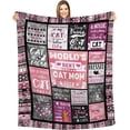 thumbnail image 1 of 40th Birthday Gifts Women Blanket 60”X50”, Unique Happy 50th Birthday Throw Blanket, 40 Years Old Birthday Gifts Ideas for Mom, Wife, Sister, Friends (40th Birthday), 1 of 5