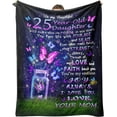 thumbnail image 1 of 40th Birthday Gifts Women Blanket, 1 of 5