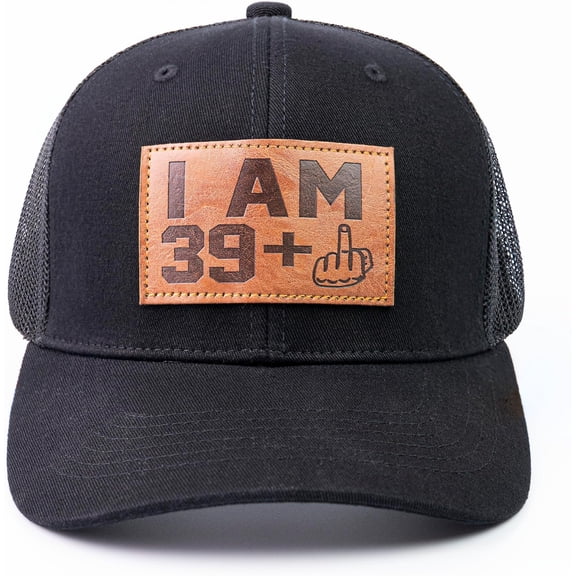 40th Birthday Gifts for Men Hats Vintage, 1985 Trucker Hat Adjustable Embroidered for 40 Year Old Mens Birthday