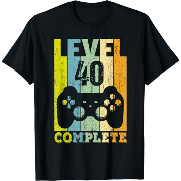 40th Birthday Man Woman 40 Years 1984 Decorative Funny Gift T-Shirt