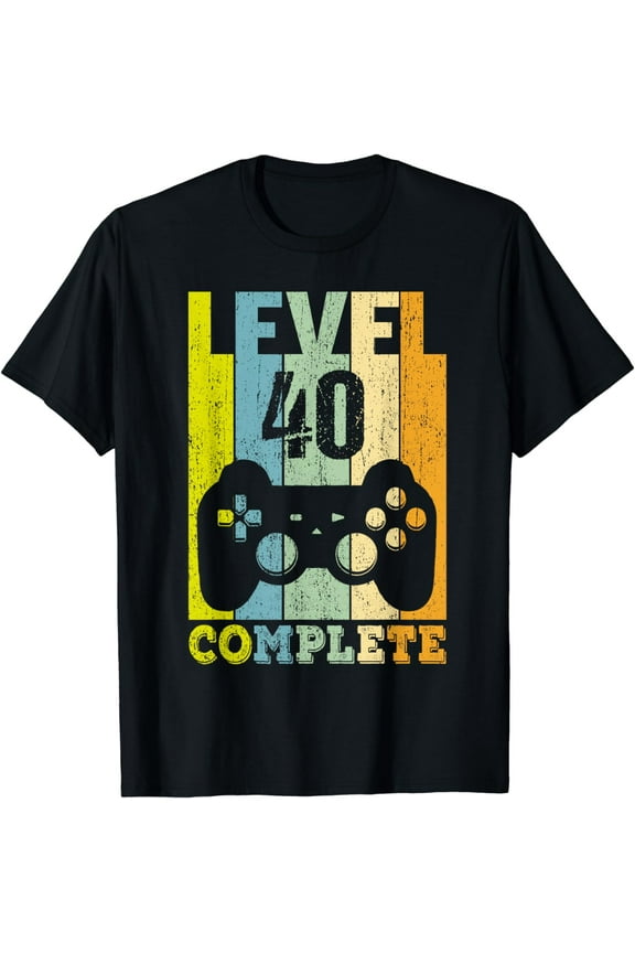 40th Birthday Man Woman 40 Years 1984 Decorative Funny Gift T-Shirt