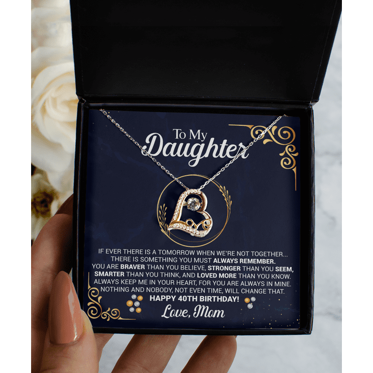 40th birthday present for daughter deals