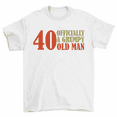 thumbnail image 1 of 40th Birthday Officially a Grumpy Old Man T-Shirt Men, 1 of 2
