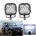40w 3Inch spot flood combo beam led work light Offroad Light Car Truck