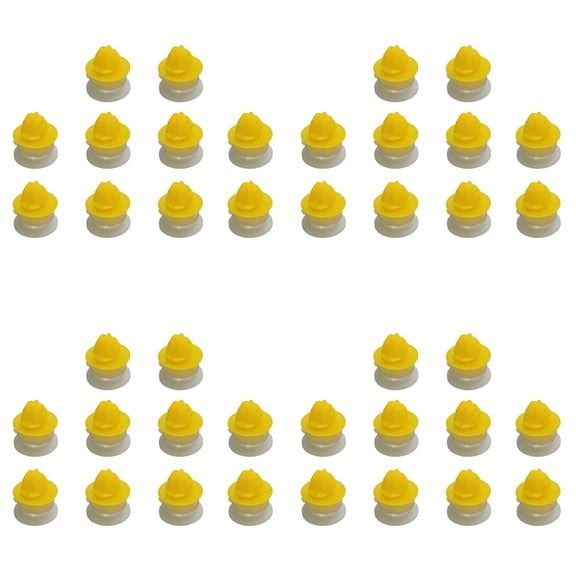 40x Door Moulding Wheel Arch Trim Clips for 2 3 4