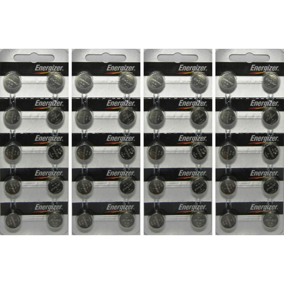 40x Energizer Watch/electronic, A76/lr44 (A76bp) 40 Pack Bundle!! Energizer Lr44 1.5v Button Cell Battery 10 Pack