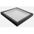 thumbnail image 1 of 40x10 Shadow Box Frame Black | 1 inches Deep Real Wood Contemporary Shadowbox Display Frame | UV, 1 of 8