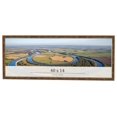 thumbnail image 1 of 40x14 Frame Gold Kingsley Distressed Solid Wood Picture Frame Width 0.75 Inches | Interior Frame, 1 of 8