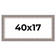 thumbnail image 1 of 40x17 Frame Grey Real Wood Picture Frame Width 2.75 Inches | Interior Frame Depth 0.5 Inches |, 1 of 8