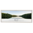 thumbnail image 1 of 40x17 Frame White Wheat Solid Wood Picture Frame | Moulding Width 0.75 Inches | Interior Depth 0.5, 1 of 8