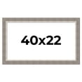 thumbnail image 1 of 40x22 Frame Grey Real Wood Picture Frame Width 2.75 Inches | Interior Frame Depth 0.5 Inches |, 1 of 8