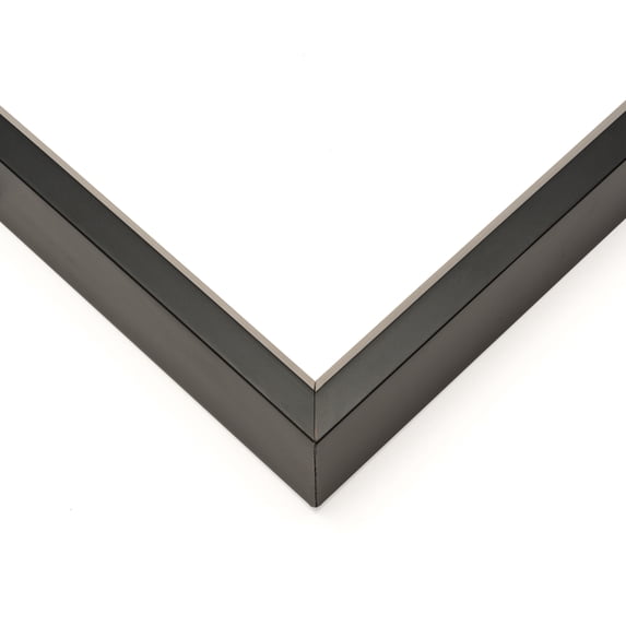 40x24 Frame Black Real Wood Picture Frame Width 1 inches | Interior Frame Depth 0.75 inches |