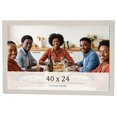 thumbnail image 1 of 40x24 Frame White Wheat Solid Wood Picture Frame | Moulding Width 0.75 Inches | Interior Depth 0.5, 1 of 8
