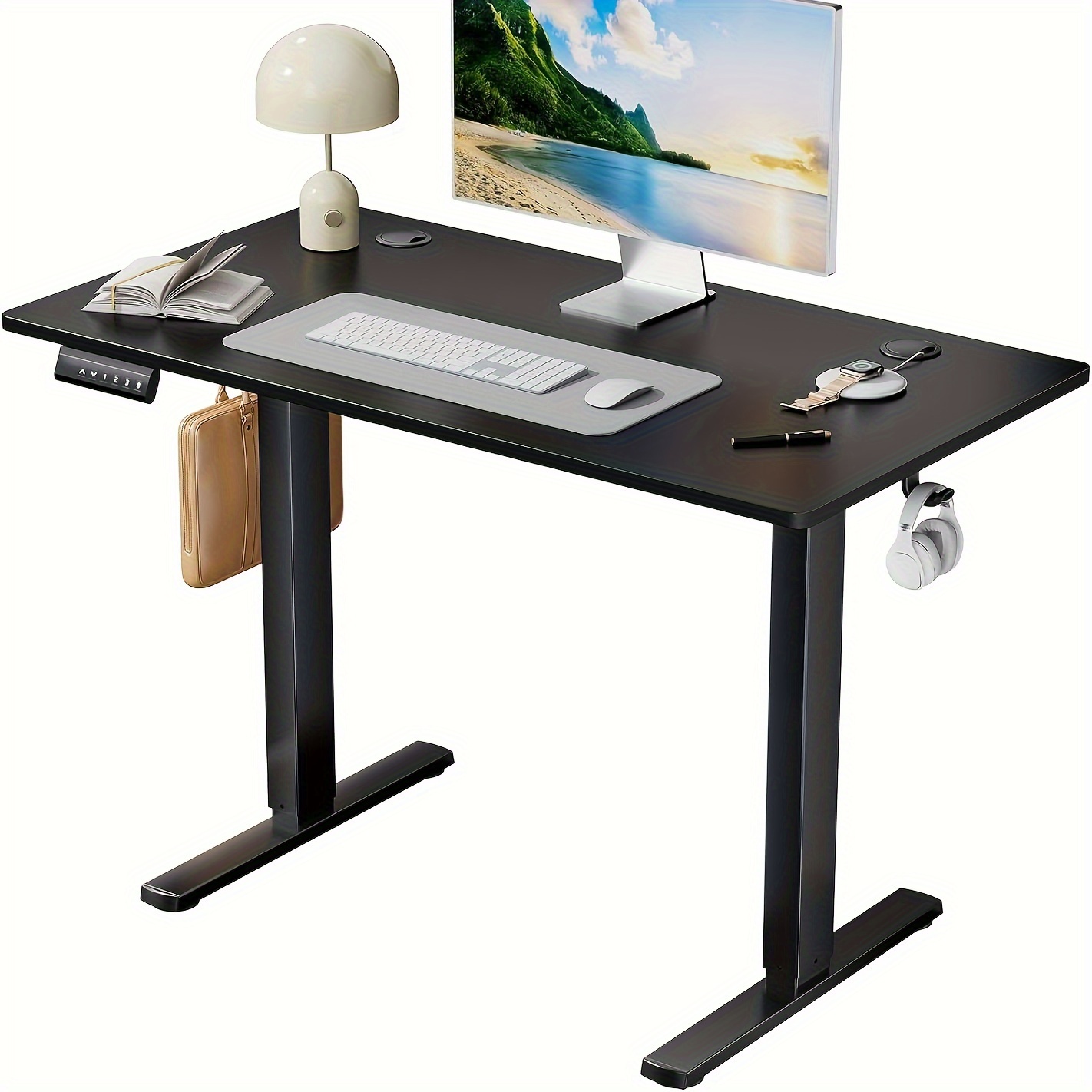 40x24 Inches Adjustable Height Standing Desk, Electric Sit Stand Up
