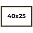thumbnail image 1 of 40x25 Frame Gold Antique Vintage Sold Wood Picture Frame | 1.75 Inch Moulding Width | Interior, 1 of 8
