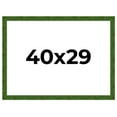 thumbnail image 1 of 40x29 Frame Green Burl Solid Wood Picture Frame | 1.75 Inches Moulding Width | Interior Frame Depth, 1 of 8