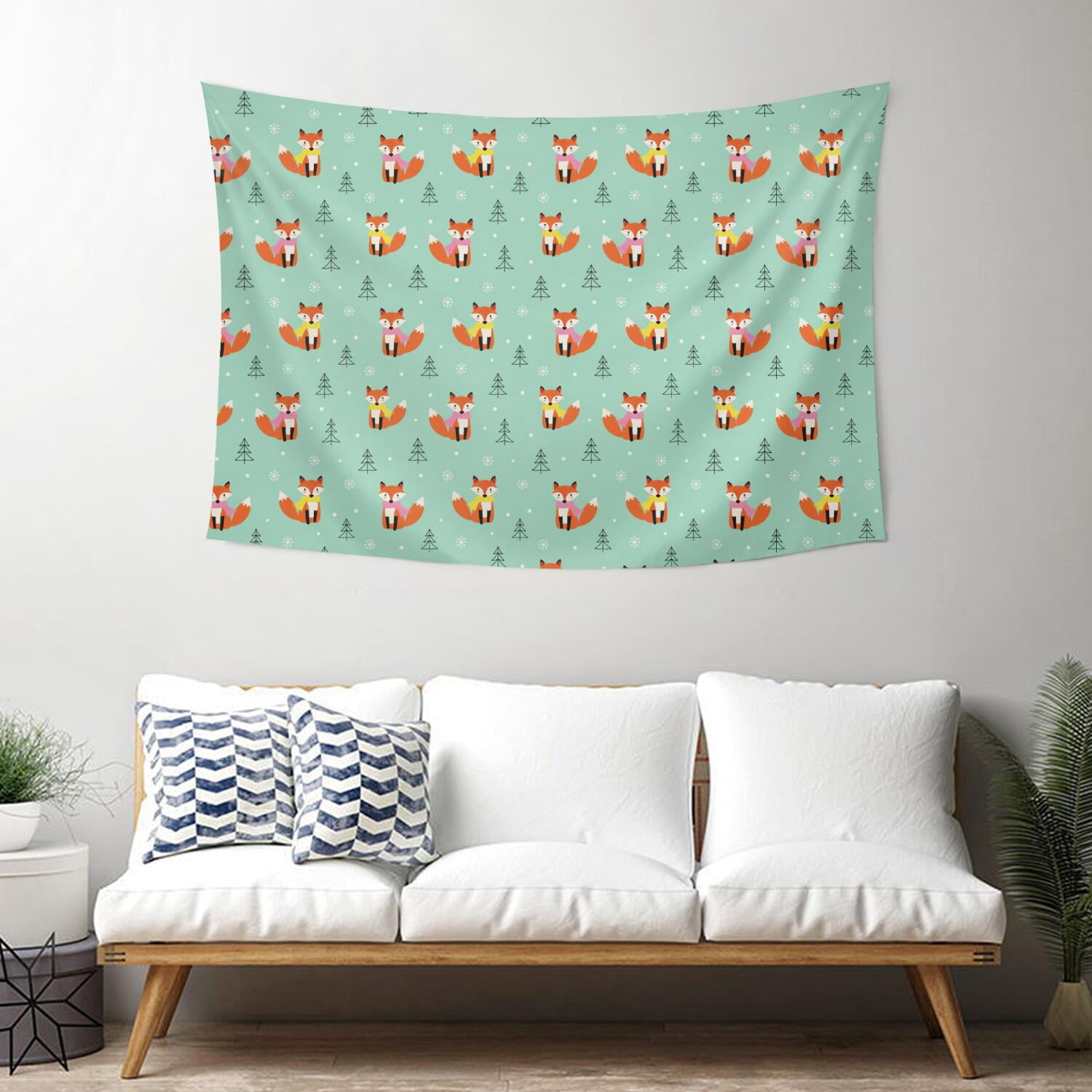 40x30 Inch Rectangle Wall Tapestry for Indoor & Outdoor, Living Room ...