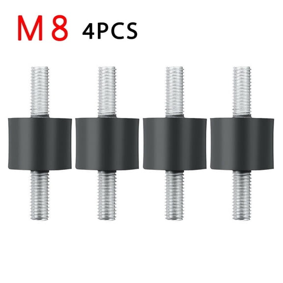4X Rubber Buffer Set Vibration Damper Silent Block Rubber Metal Buffer M5 M6 M8 Protects Against Vibration Interference