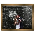 thumbnail image 1 of 40x35 Frame Metallic Bronze Picture Frame - Modern Photo Frame Includes UV Acrylic Shatter Guard, 1 of 8