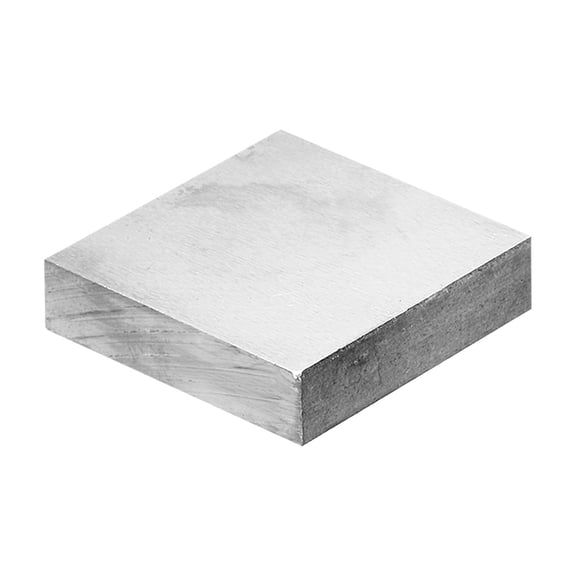 40x40x10mm Steel Bench Block, Steel Block Metal Bench Block No Holes Matched Hardened Steel Flat 123 Blocks Precision Ground Milling for Jewelry Making Stamping Tool, Square