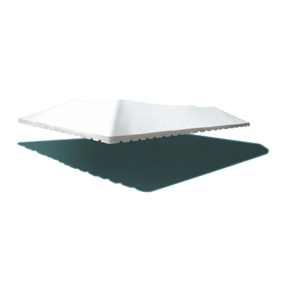 40x60 Replacement Premium West Coast Frame Tent Top White 2 Piece Sectional