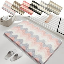 40x60cm Bathroom Rugs Carpet Bathroom Non Slip Mat Absorbent Floor Mat Entrance Mat Non Slip Foot Mat Bedroom Carpet