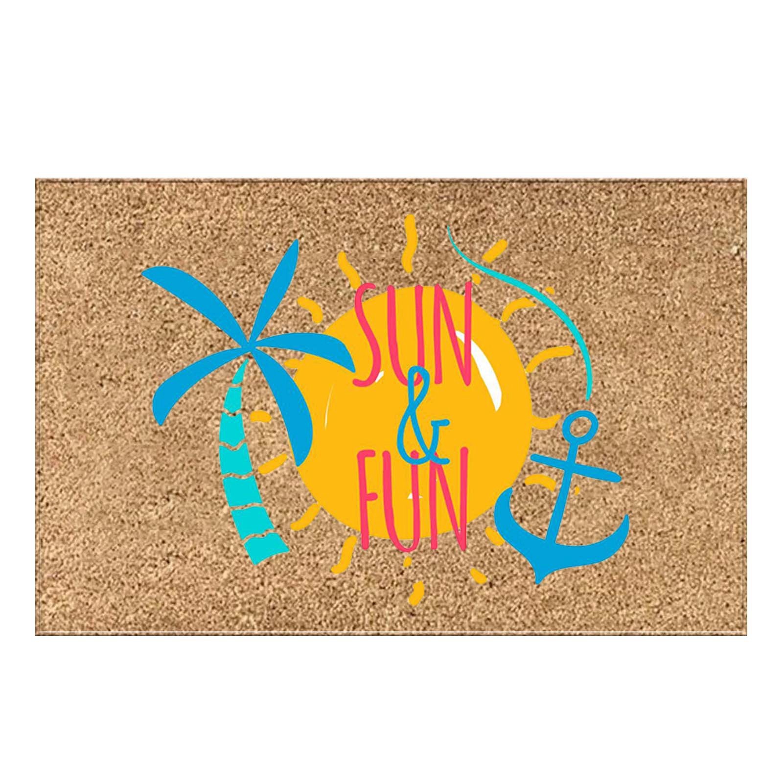 40x60cm Colorful Summer Floor Mats Colorful Floor Mat Decorations Cute