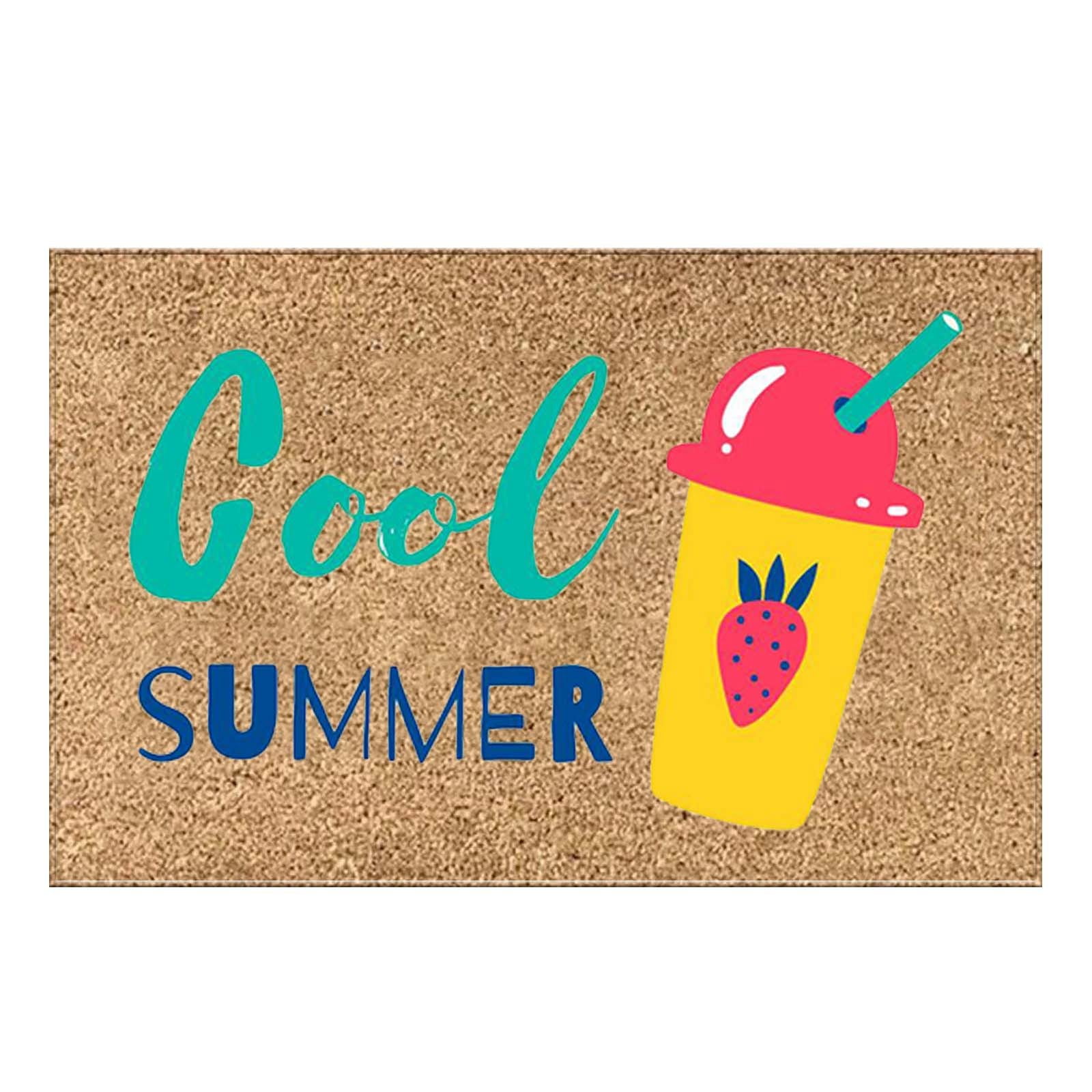 40x60cm Colorful Summer Floor Mats Gift Colorful Floor Mat Decorations