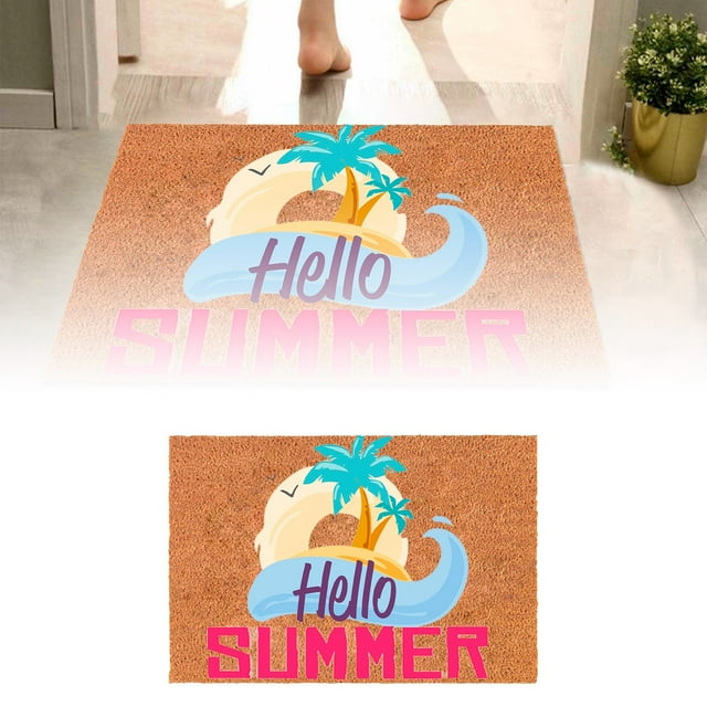 40x60cm Colorful Summer Floor Mats Gift Colorful Floor Mat Decorations