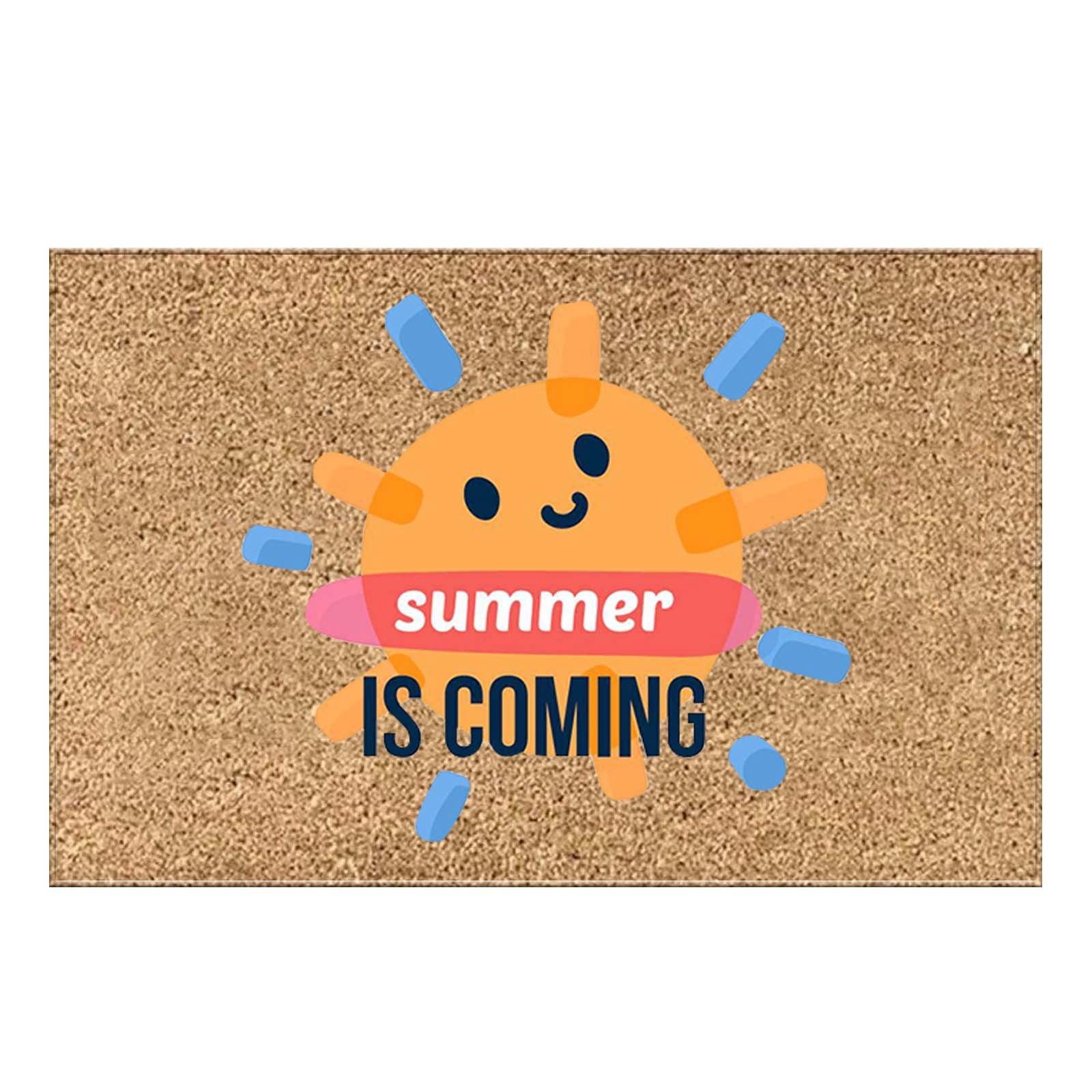 40x60cm Colorful Summer Floor Mats Colorful Floor Mat Decorations Cute