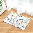 thumbnail image 1 of 40x60cm Entrance Welcome Doormat Absorbent Bathroom Kitchen Floor Mat Dragonfly Home Rug Anti-Slip Carpet for Living Room, 1 of 5