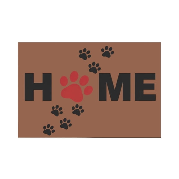 40x60cm Rubber Entry Doormat, Foyer Front Door Floor Rug, Entrance Shoe Scraper Mat, Indoor Mudroom Porch Foot Traffic Decor Rug