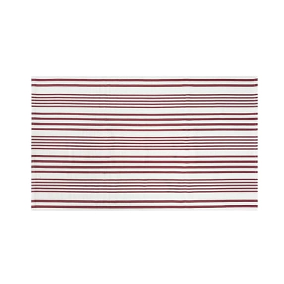 40x60cm Stripe Area Rug Soft Modern Striped Rug Easy Clean Decorative Floor Mat for Living Room Bedroom