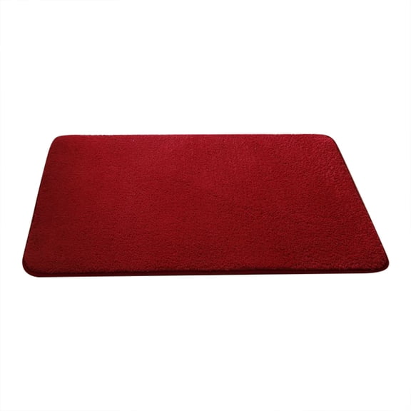 40x60cm Welcome Doormat Polyester Memory Foam Non Backing Indoor Outdoor Rug for Living Room Bedroom Bathroom