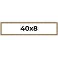 thumbnail image 1 of 40x8 Frame Gold Kingsley Distressed Solid Wood Picture Frame Width 0.75 Inches | Interior Frame, 1 of 8