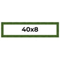 thumbnail image 1 of 40x8 Frame Green Burl Solid Wood Picture Frame | 1.75 Inches Moulding Width | Interior Frame Depth, 1 of 8
