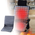 thumbnail image 1 of 40x90cm Heated Soft Cushion with Adjustable Temperature Settings and Automatic Power Off for Comfortable Outdoor Use, 1 of 6