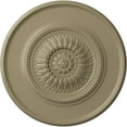 thumbnail image 1 of 41 1/8"OD x 2 1/2"P Large Floral Ceiling Medallion, Hand-Painted Gobi Desert, 1 of 6