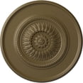 thumbnail image 1 of 41 1/8"OD x 2 1/2"P Large Floral Ceiling Medallion, Hand-Painted Mississippi Mud, 1 of 6