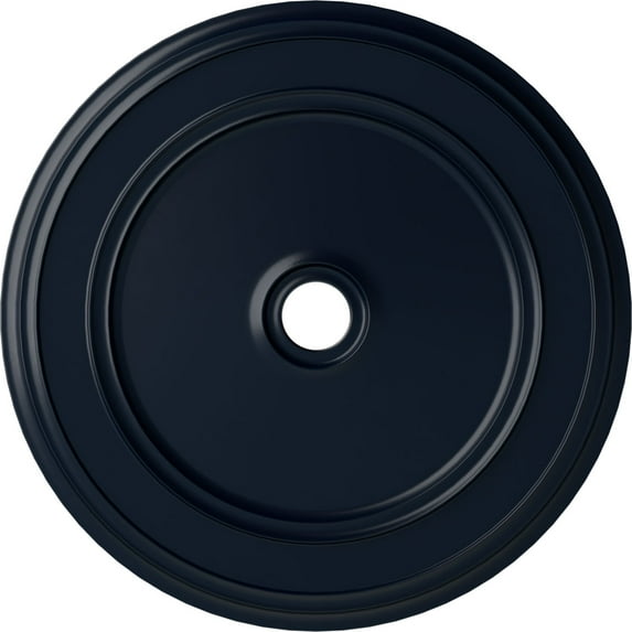 41 1/8"OD x 4"ID x 2 1/8"P Classic Ceiling Medallion (Fits Canopies up to 5 1/2"), Hand-Painted Midnight Dream